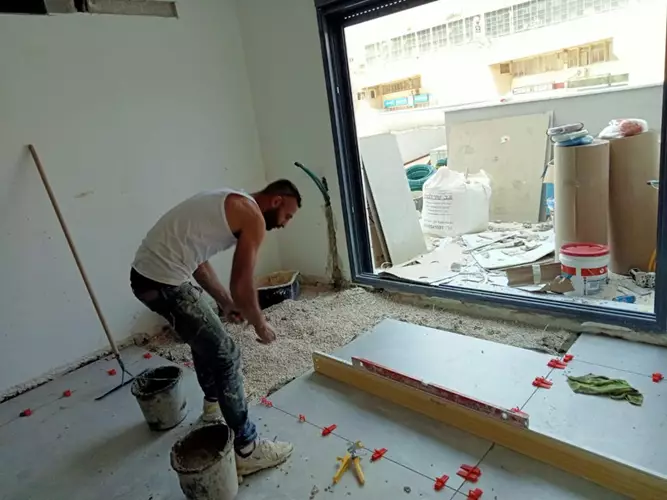 עבודות ריצוף בבית 2